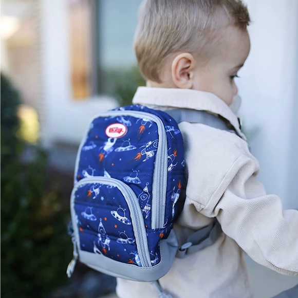 Nuby Accessories Nwt Nuby Quilted Mini Backpack With Safety Harness